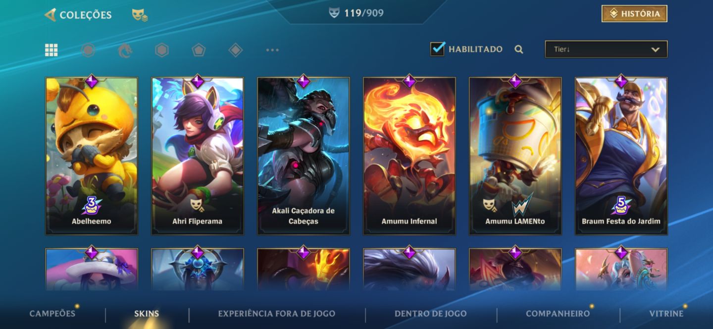 CONTA EX CHALLENGER WILD RIFT