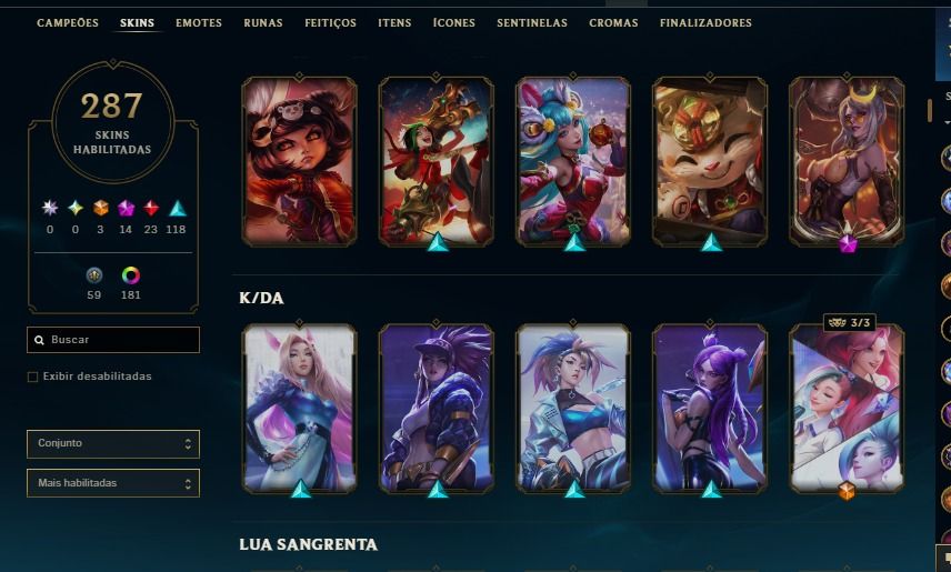 Conta Riot Games Completa (League of Legends + TFT + Valorant)