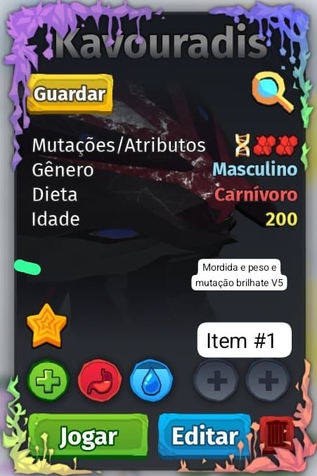 [LOJA DE SLOTS ] Creatures of Sonaria V5 - Traços Máximos & Raros