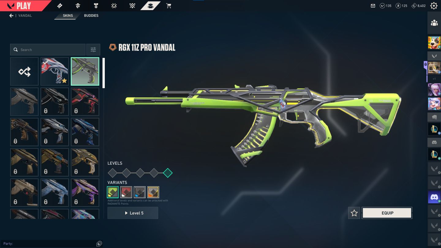 Conta valorant diamante + 1 skin de faca + 2 Phantom + 2 Vandal full acesso!!!