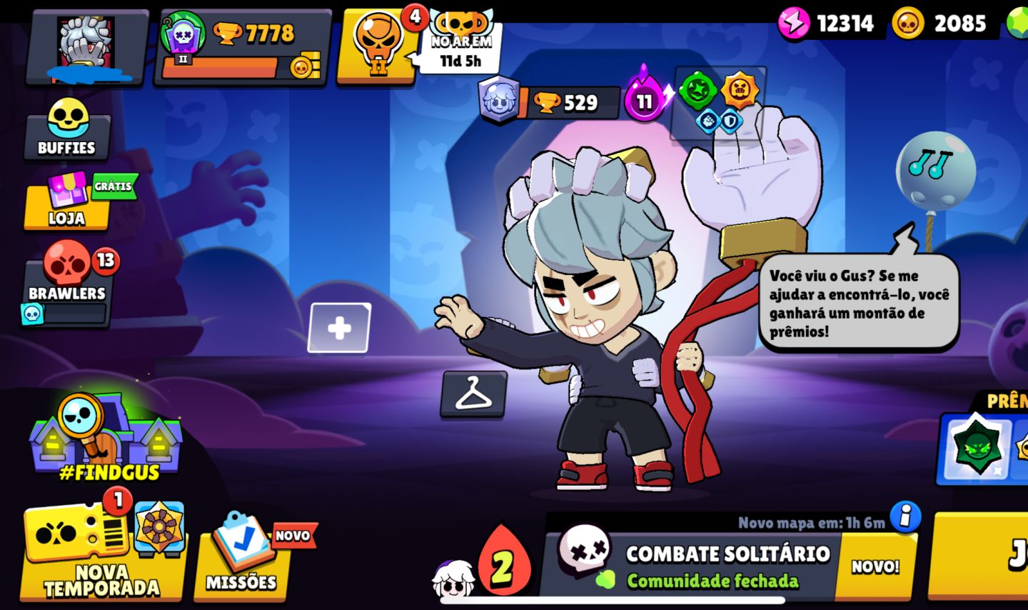 CONTA DE BRAWL STAR MUITO BOA