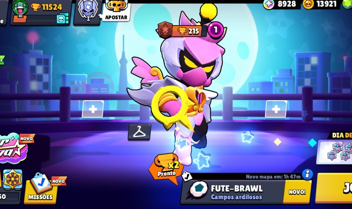 CONTA BRAWL COM 52 BRAWLERS