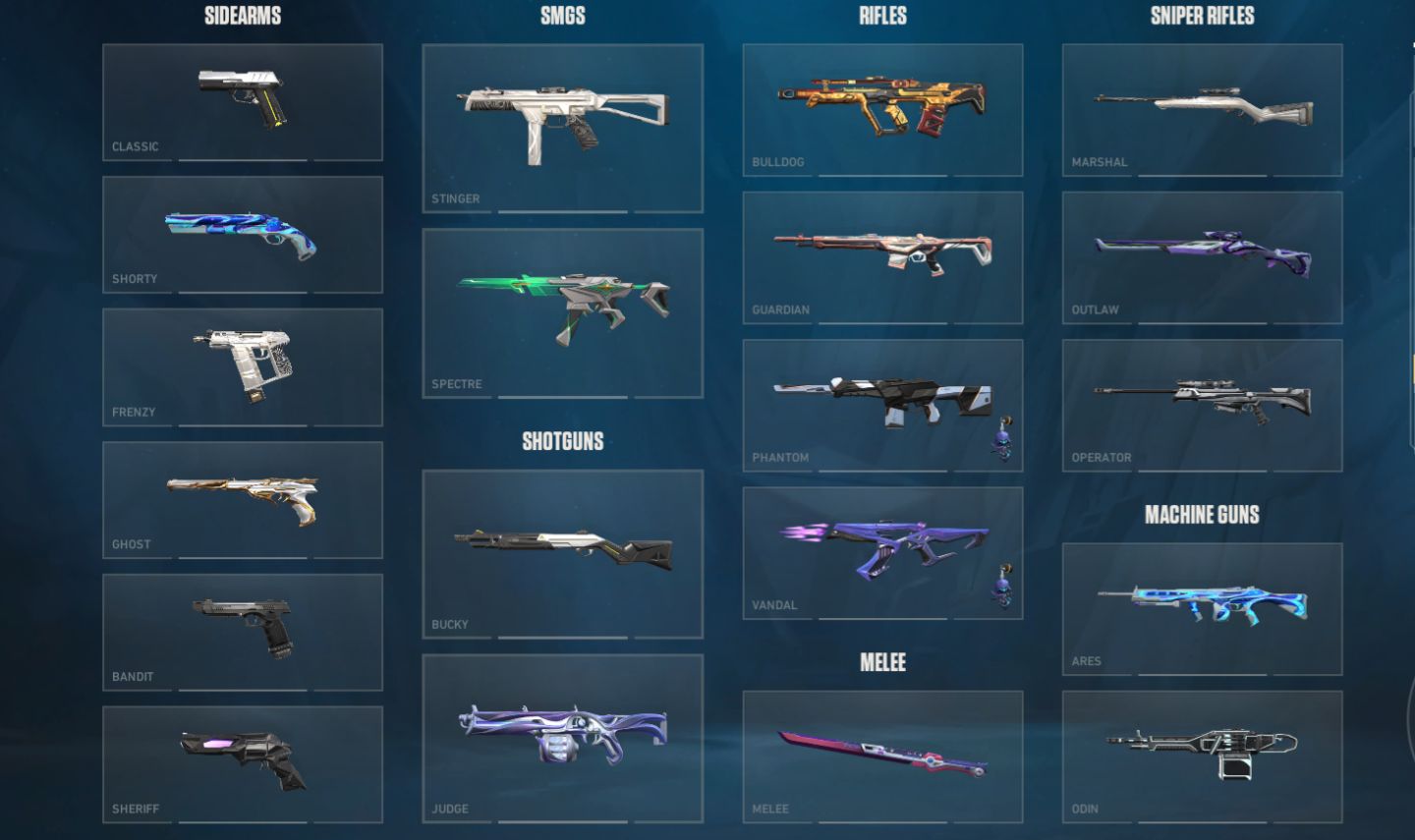 Conta de Valorant (Desde o beta) e League of Legends (Desde 2015)-Diversas skins