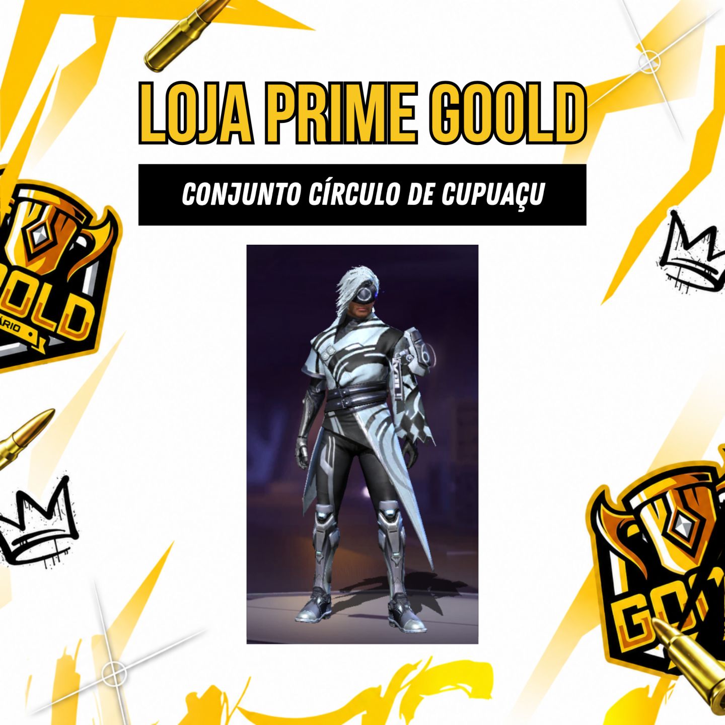 CODIGUINS + PRESENTES LOJA PRIME ATUALIZADA - OUTUBRO - FREE FIRE