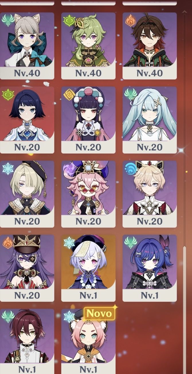 Conta c/ Lohen, Durin, Nefer + Bina (e + 2 T5 do meta)