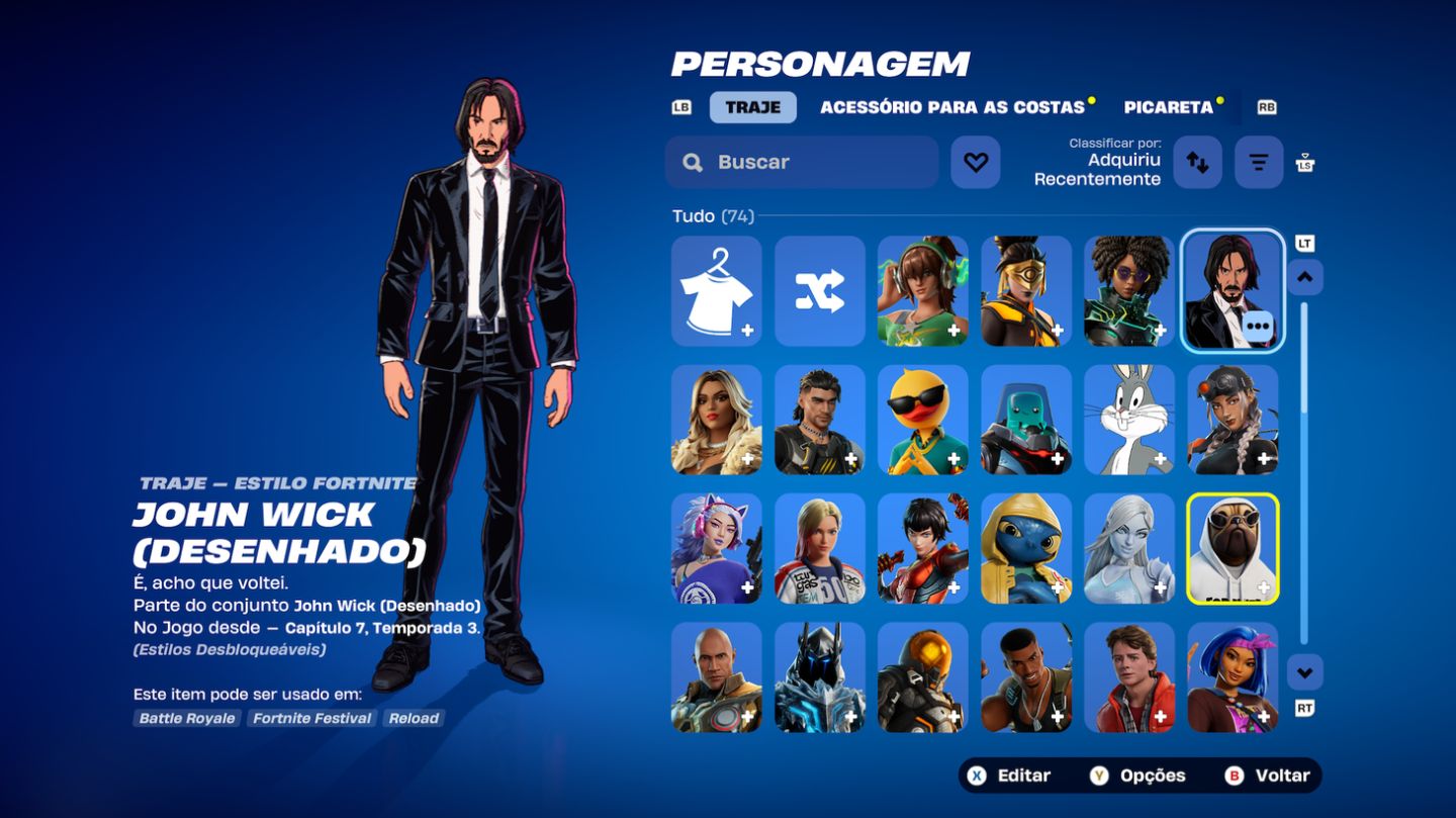 Conta Fortnite 74 Skins Barata