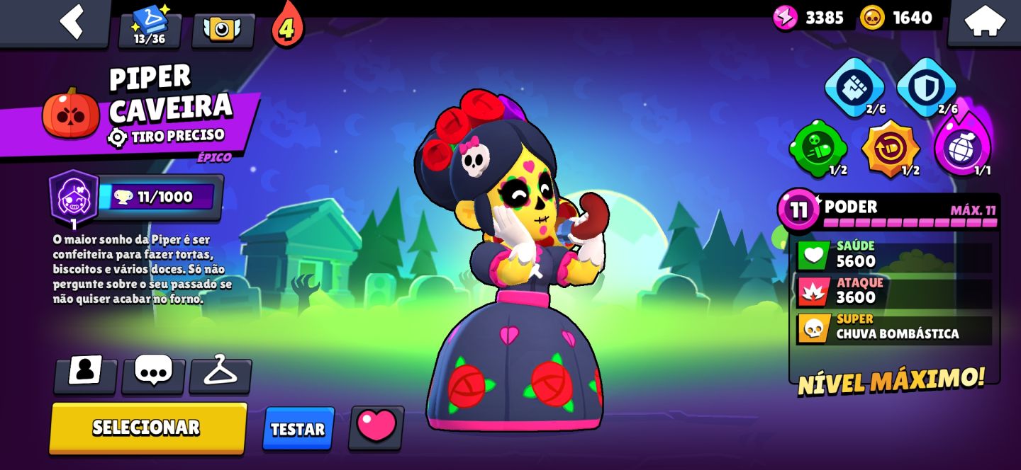 CONTA BRAWL STARS EXCLUSIVA COM SKINS MUITO DESEJADAS...