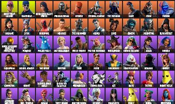 STW FUNDADOR DELUXE | 89 SKINS | MARVEL COMPLETA | CANDY AXE + STAR WAND | OG