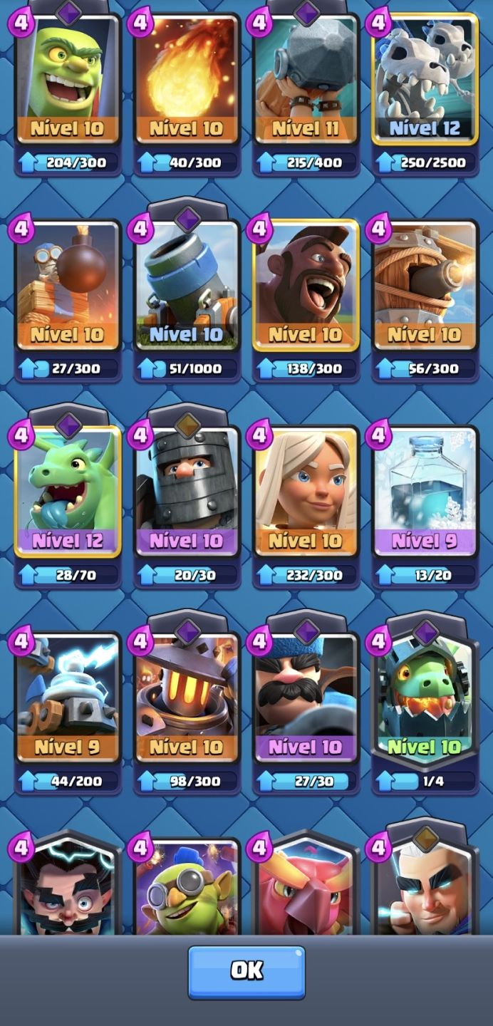 CONTA DO CLASH DE 7000 TROFÉUS!