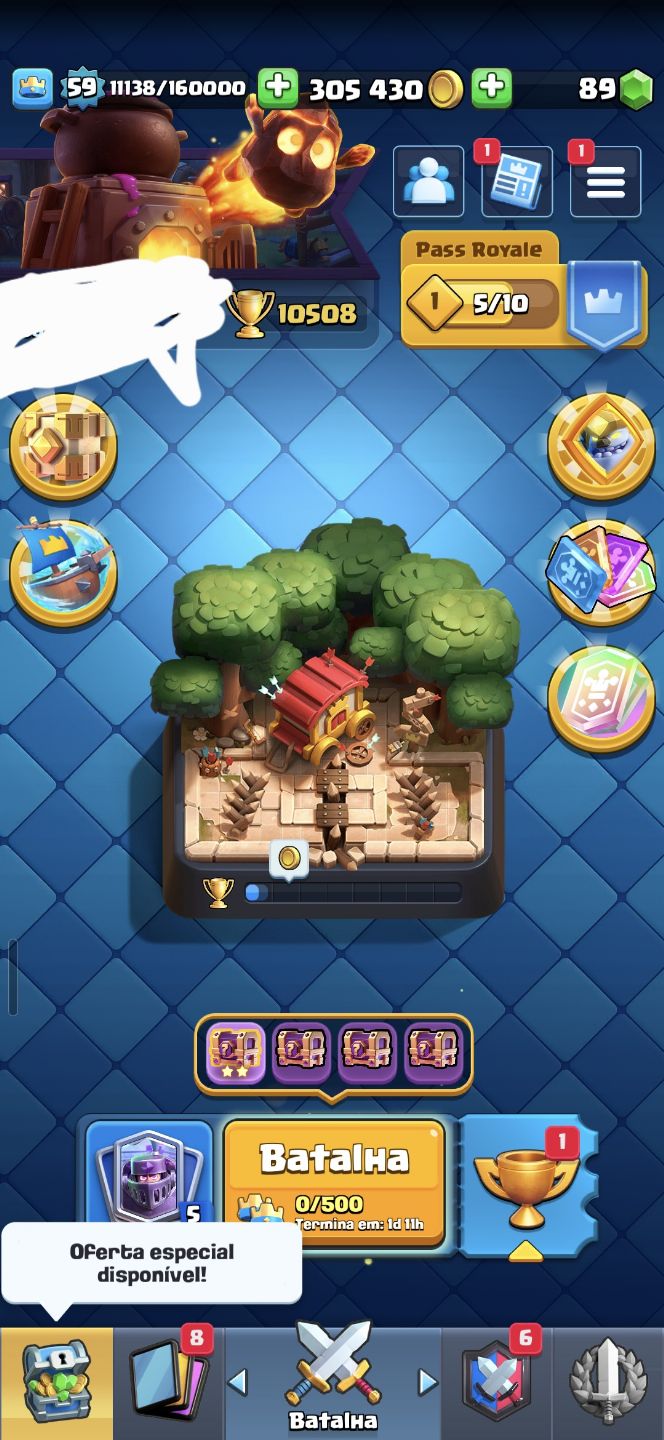 CONTA BRAWL STARS 2019(TODOS OS BRAWLERS 51K) + CLASH ROYALE 10K DE TROFÉUS