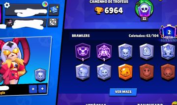 CONTA DE BRAWL 7K CM BRAWLERS MAX DO META