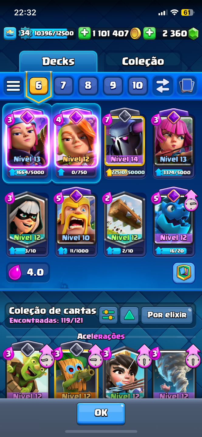 PROMOÇÃO CONTA CLASH ROYALE MUITO BOA