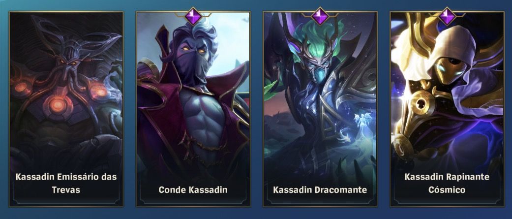 Conta wild rift mono kassadin