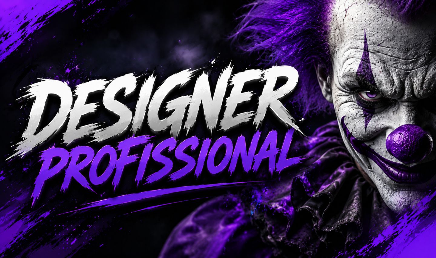 DESIGNER PROFISSIONAL | Thumbnail Logo Banner Overlay Avatar Banner