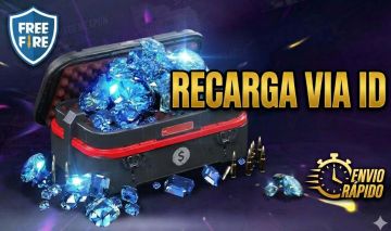 Diamantes Free Fire | Recarga via ID | Envio Rápido