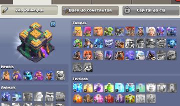 Conta clash of clans ( recém upada cv14)