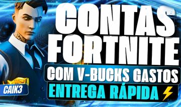 Contas Fortnite | Várias Skins | V-bucks Gastos | Skins Raras | Monte Sua Conta!
