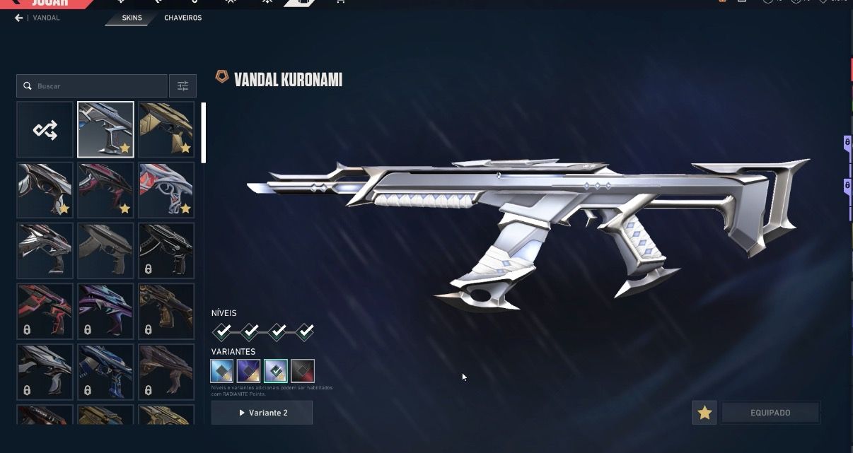 Conta vava com skin kuromani + 14 skins de loja
