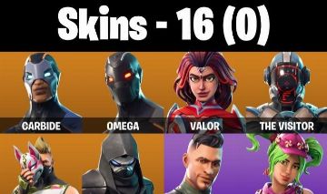 CONTA FORTNITE COM OMEGA, ATEMPORAL, JUSTIÇA LARANJA E 16 SKINS
