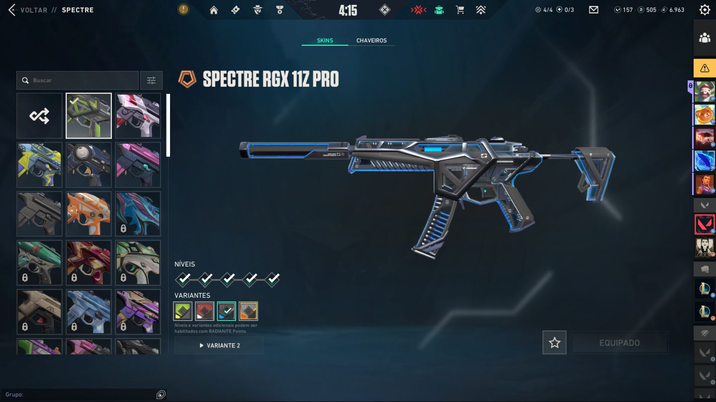 Conta Valorant Plat com Skins Raras (mais de 700 gastos)