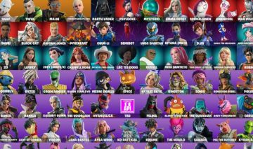 Conta fortnite 150 skim, clube acaba 4 de novembro 500 vbucks