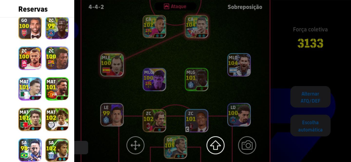 CONTA RARA EFOOTBALL