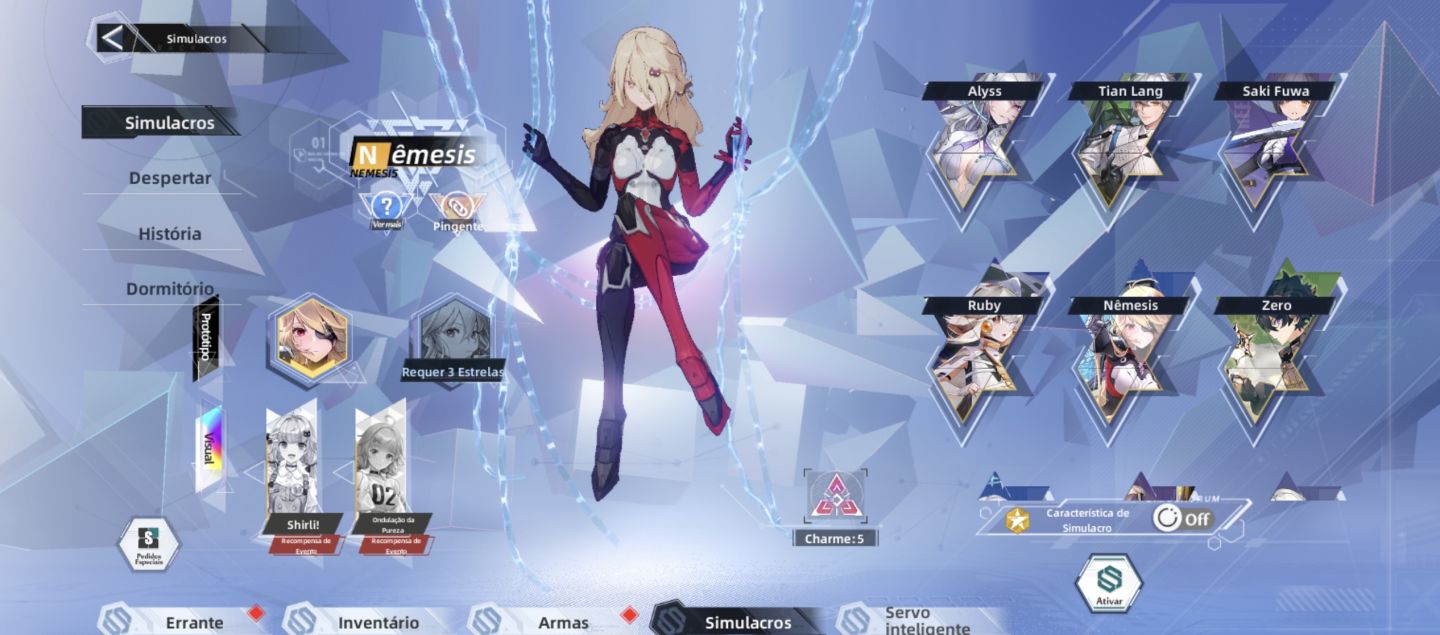 Tower of fantasy (conta antiga muito boa 2020)