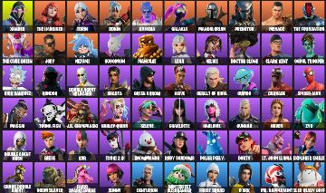 CONTA FORTNITE- 73 SKINS | PODE ALTERAR E-MAIL | Xander, GhoulTrooper, SpiderMan