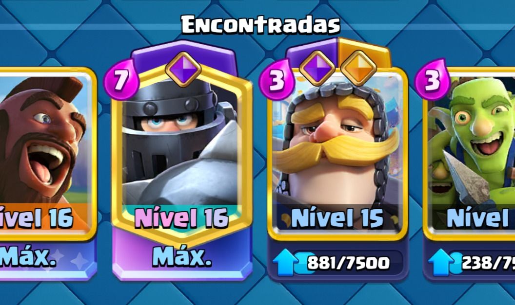Conta Clash Royale - LVL 15 ( 12500+ ) Troféus