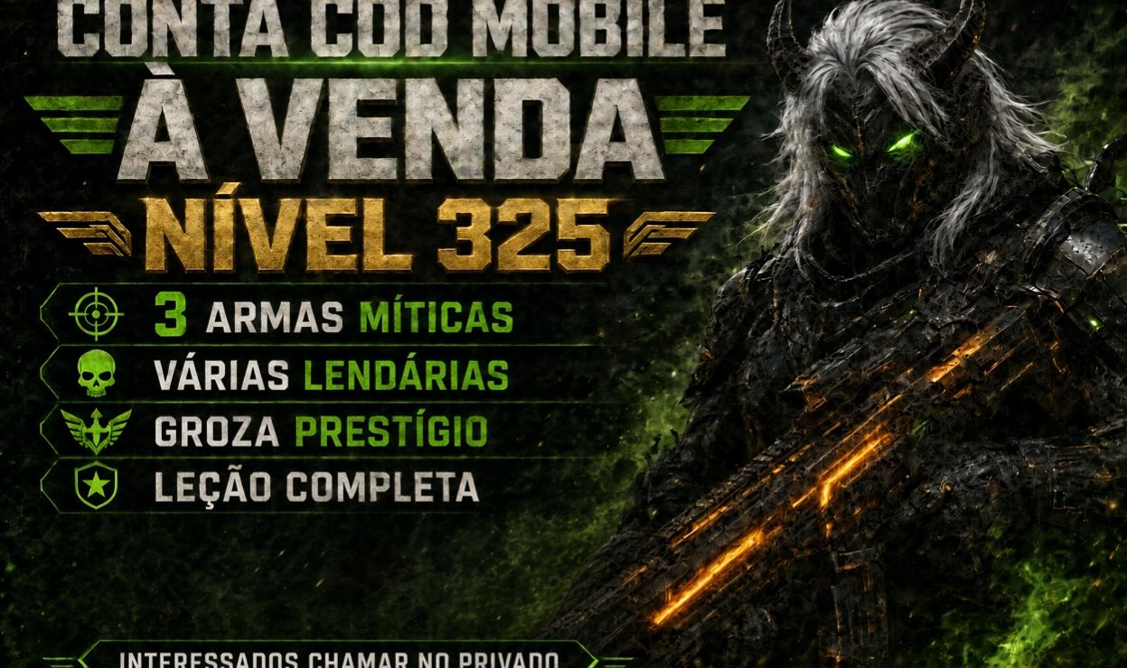 Conta CODM: Mítica, Lendária e Prestígio! Lázaro + BP50 Míticas e mais.