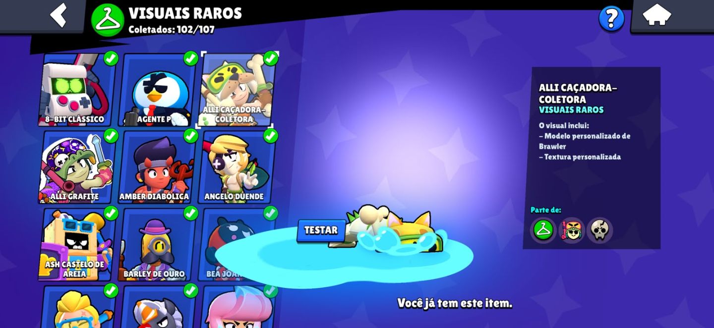 Conta Brawl stars rara