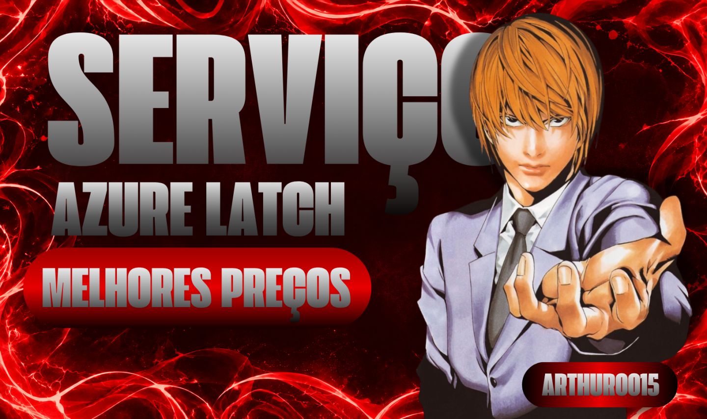 SERVIÇO AZURE LATCH NA SUA CONTA(LEIA DESCRIÇAO!!)