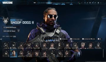 Conta warzone com snoop dog, valeria, predador, makarov, Woodls etc