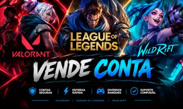 CONTA RIOT EM 3 JOGOS, VALORANT, LEAGUE OF LEGENDS, E WILDS RIFT