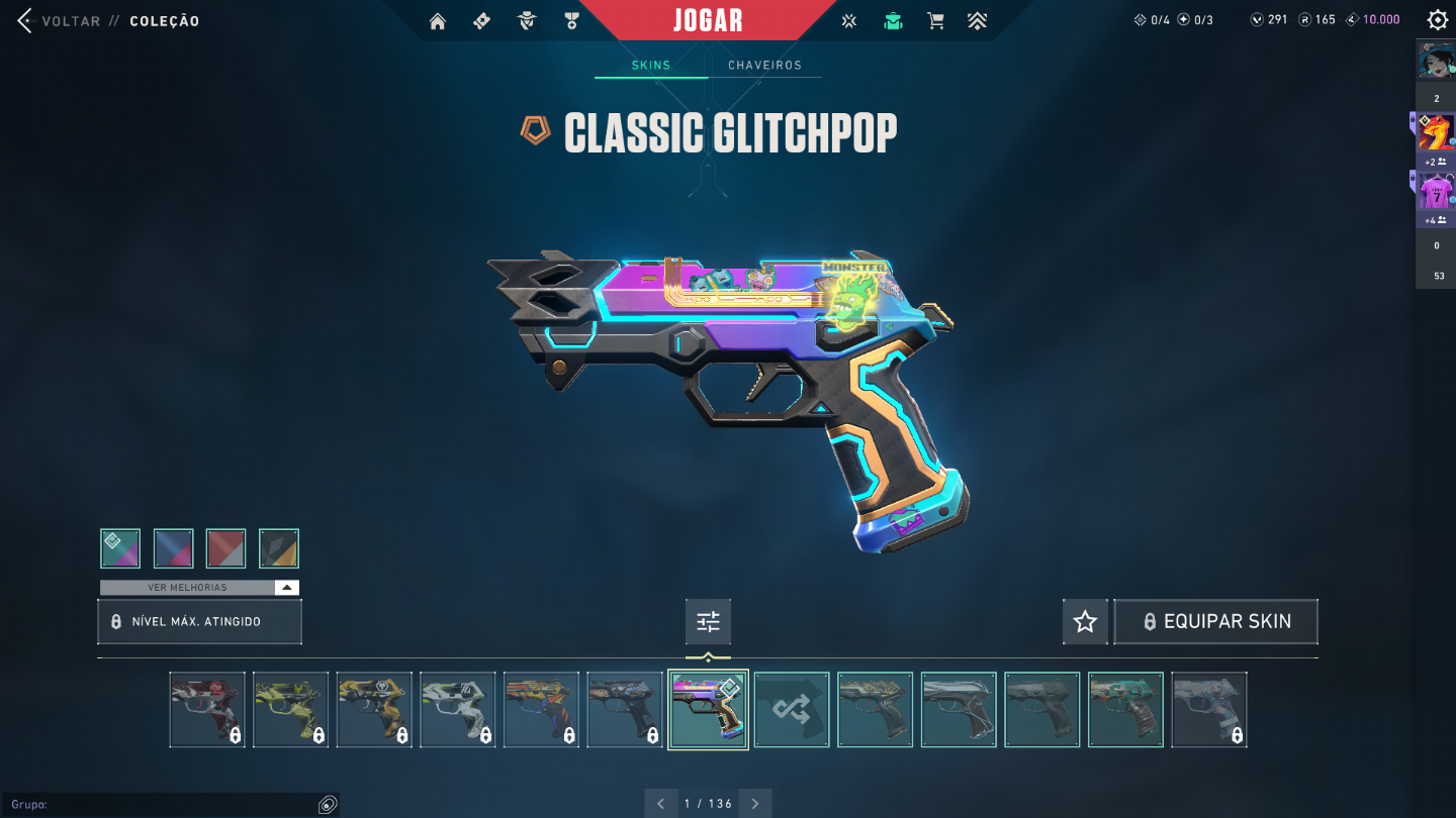 Conta de Valorant Full acesso com skin