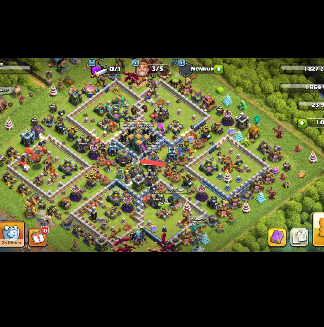 CONTAS CLASH OF CLANS