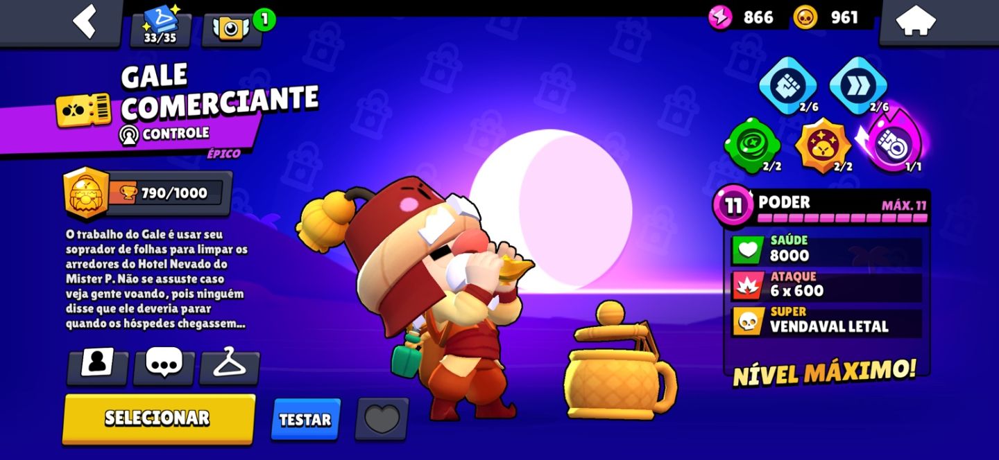 BRAWL STARS OG 79K | 545 SKINS | TODAS HIPERCARGAS | +R$ 8000 GASTOS