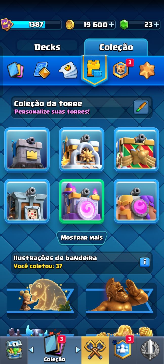 Conta de Clash 7k