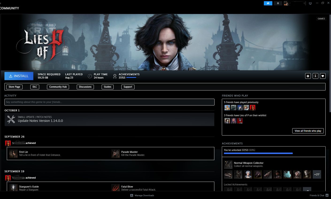 CONTA STEAM 173+ JOGOS AAA E INDIES 7 ANOS LVL 32