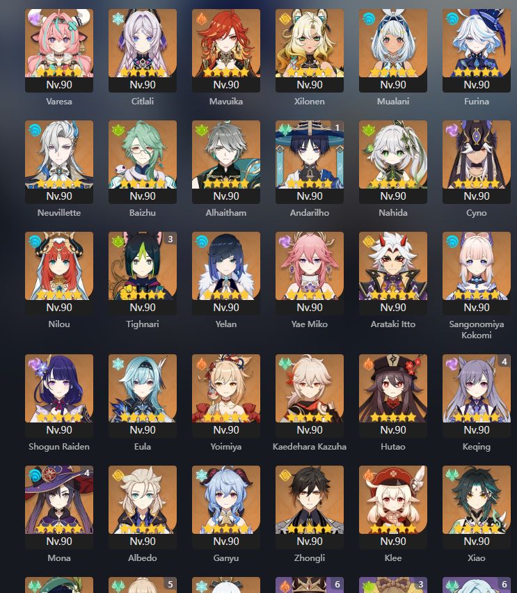 Conta genshin e hsr em PROMOÇÃO