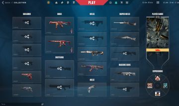 Conta valorant com karambit ion, vandal sublime, vandal rogue e skins de passe!