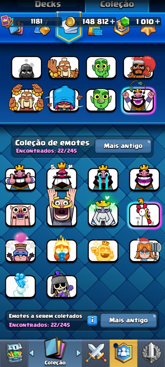EMBLEMA 9 ANOS DE JOGO | 6.823 TROFÉUS(Arena 18) | Conta Clash Royale