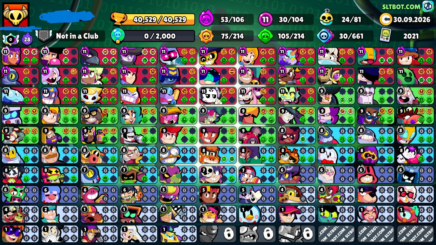 CONTA BRAWL STARS COM 40K DE TROFEÚS