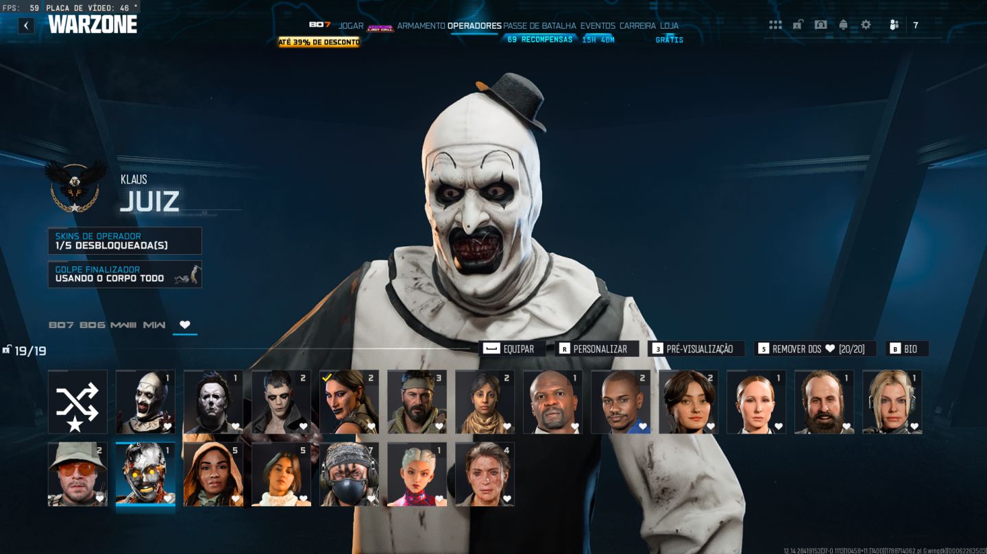 Melhores skin warzonee