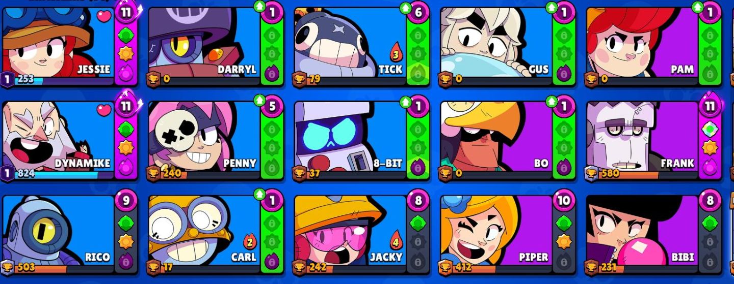Conta Brawl Stars +30k upada