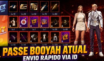PASSE BOOYAH PREMIUM | VIA ID | FREE FIRE | + BARATO