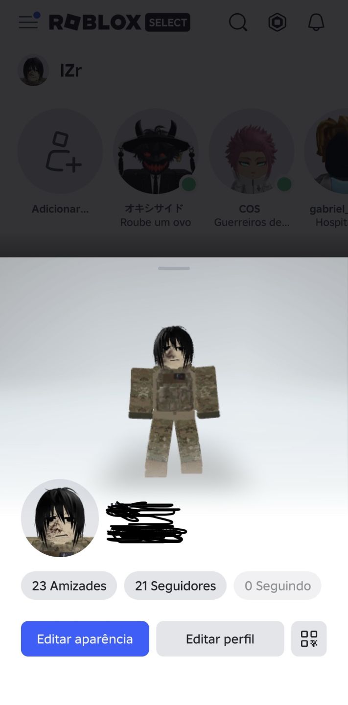 CONTA ROBLOX GEMADA!