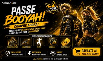 PASSE BOOYAH FREE FIRE 250 DIAMANTES(MUITO BARATO)!!!!!