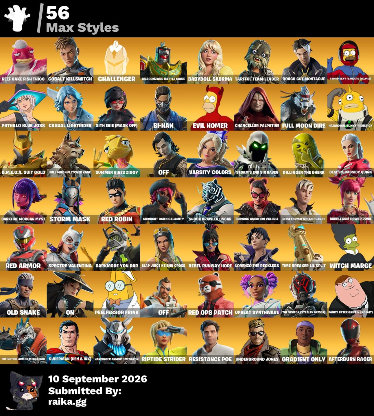 CONTA COM SKINS TRYHARD FULL ACESSO! (Billie elish verde e outros)