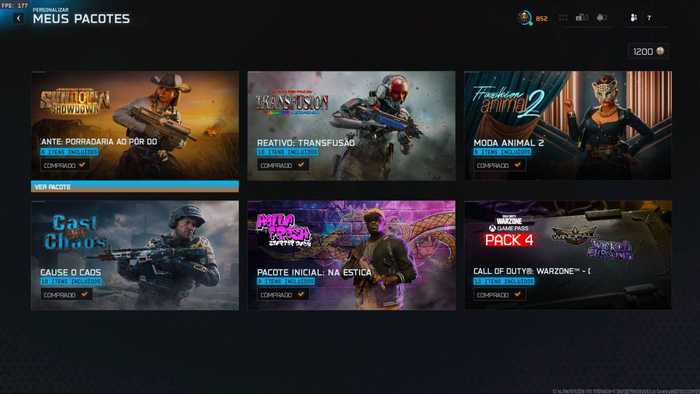 Conta De Warzone Com 10 Nukes - IRIDESCENTE MULTIPLAYER E WARZONE